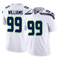 Kdoa S.Seahawks #99 Leonard Williams Player White Limited Vapor F.U.S.E. Home Game Stitched Jerseys