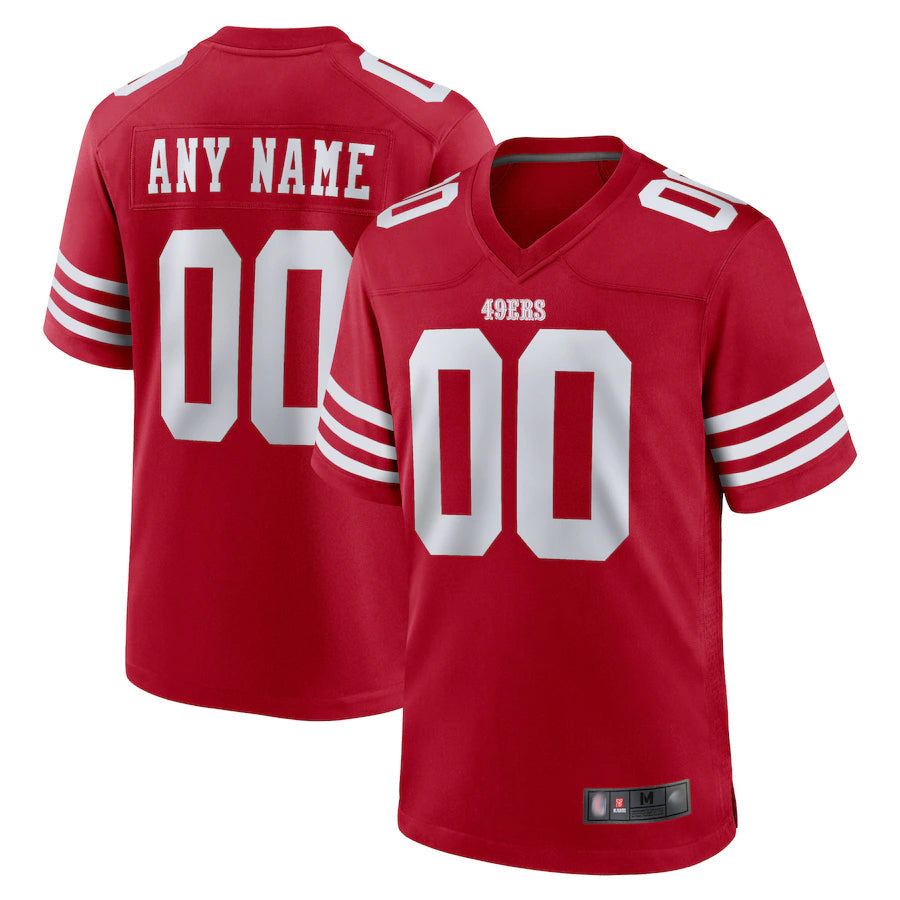Kdoa Custom SF.49ers Game Home Stitched Jerseys
