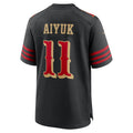 Kdoa SF.49ers #11 Brandon Aiyuk 2025 Rivalries Collection Game Stitched Jerseys
