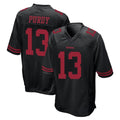 Kdoa SF.49ers #13 Brock Purdy Player Black Alternate Home Game Stitched Jerseys