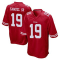 Kdoa SF.49ers #19 Deebo Samuel Sr. Player Red Home Game Stitched Jerseys