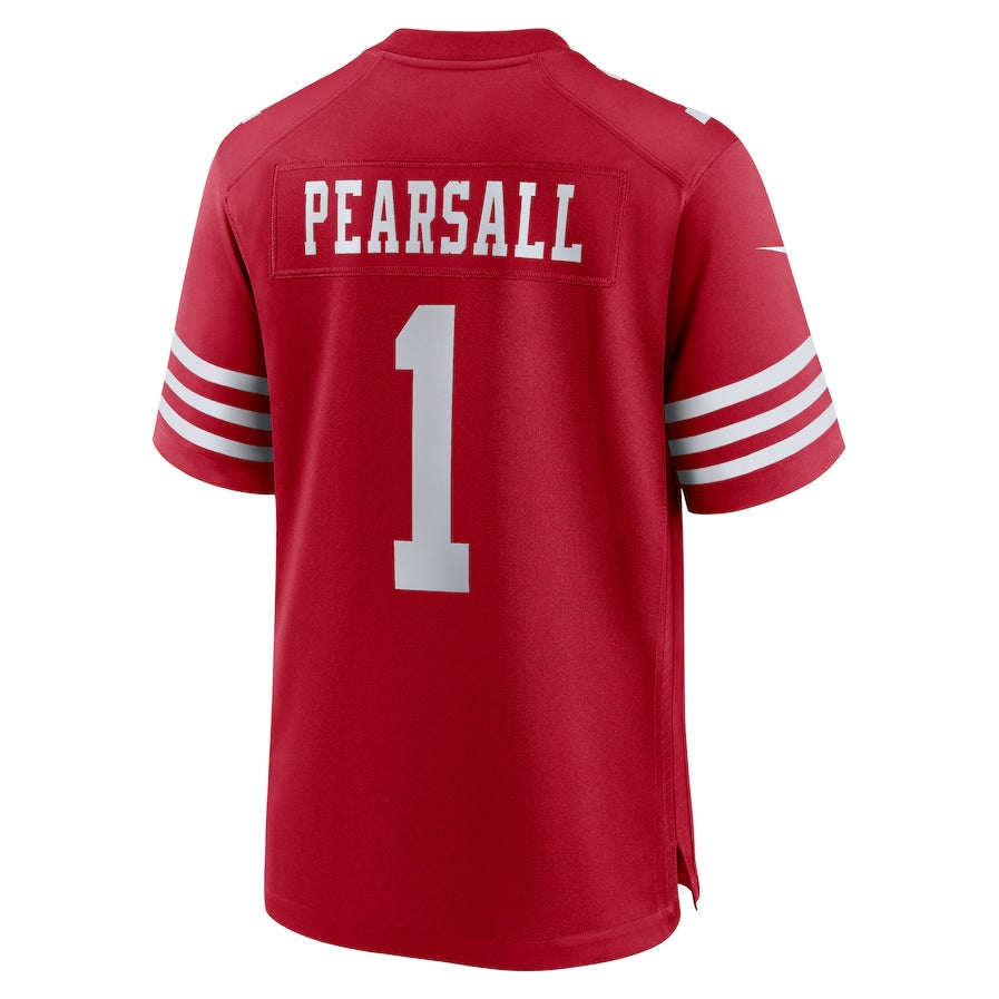 Kdoa SF.49ers #1 Ricky Pearsall 2024 Draft First Round Pick Player Game Stitched Jerseys