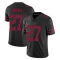 Kdoa SF.49ers #27 Ji'Ayir Brown Player Black Alternate Limited Vapor Untouchable Home Game Stitched Jerseys