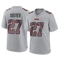 Kdoa SF.49ers #27 Ji'Ayir Brown Player Gray Atmosphere Fashion Home Game Stitched Jerseys