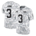 Kdoa SF.49ers #3 Christian Kirk Player Arctic Camo Limited Salute To Service Home Game Stitched Jerseys
