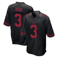 Kdoa SF.49ers #3 Christian Kirk Player Black Alternate Home Game Stitched Jerseys