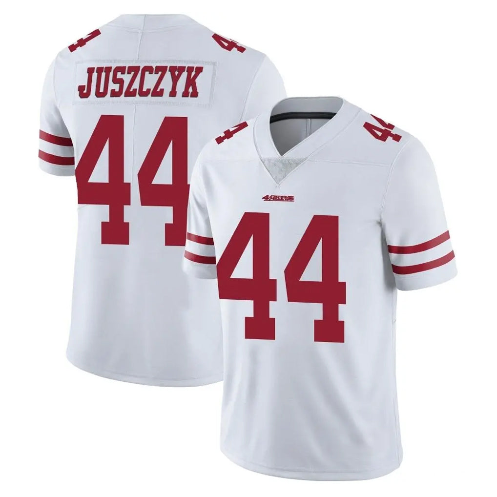 Kdoa SF.49ers #44 Kyle Juszczyk Player White Limited Vapor Untouchable Home Game Stitched Jerseys