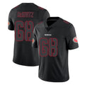 Kdoa SF.49ers #68 Colton McKivitz Player Black Impact Limited Home Game Stitched Jerseys