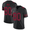 Kdoa SF.49ers #80 Jerry Rice Player Black Vapor Untouchable Limited Throwback Stitched Jerseys