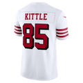 Kdoa SF.49ers #85 George Kittle White Alternate Vapor F.U.S.E. Stitched Limited Jerseys