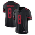Kdoa SF.49ers #8 Steve Young Player Black Vapor Untouchable Limited Stitched Jerseys