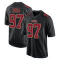 Kdoa SF.49ers #97 Nick Bosa Player Black Fashion Home Game Stitched Jerseys
