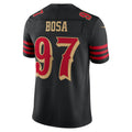 Kdoa SF.49ers #97 Nick Bosa Player Rivalries Collection Vapor Limited Black Stitched Jerseys