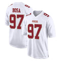 Kdoa SF.49ers #97 Nick Bosa Player White Fashion Home Game Stitched Jerseys