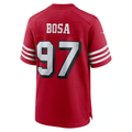 Kdoa SF.49ers #97 Nick Bosa Scarlet Alternate Game Stitched Jerseys