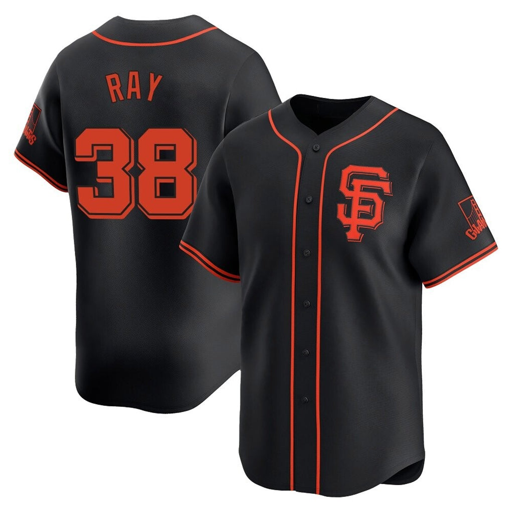 Kdoa SF.Giants #38 Robbie Ray Player  Black 2026 Home Limited Stitched Jerseys
