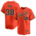 Kdoa SF.Giants #38 Robbie Ray Player Orange Home Limited Stitched Jerseys