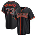Kdoa SF.Giants #73 Randy Rodriguez Player Black Alternate Limited Stitched Jerseys