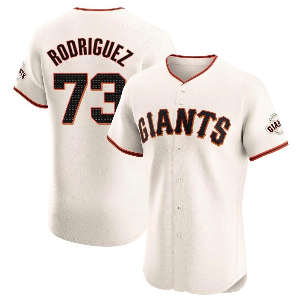 Kdoa SF.Giants #73 Randy Rodriguez Player Cream Home Limited Elite Stitched Jerseys