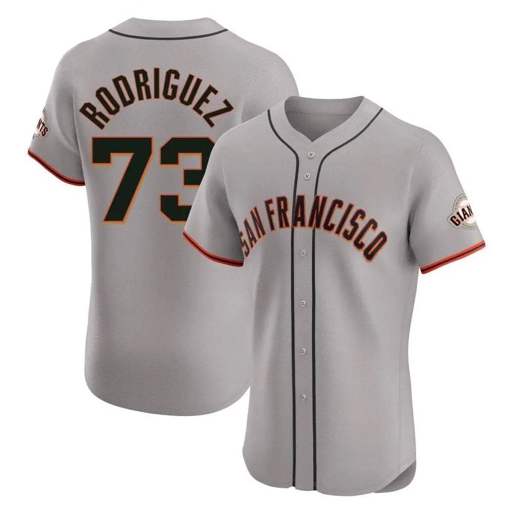 Kdoa SF.Giants #73 Randy Rodriguez Player Gray Home Limited Elite Stitched Jerseys