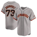 Kdoa SF.Giants #73 Randy Rodriguez Player Gray Home Limited Stitched Jerseys