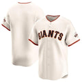 Kdoa SF.Giants ## Giants Blank Player Cream Home Limited Stitched Jerseys