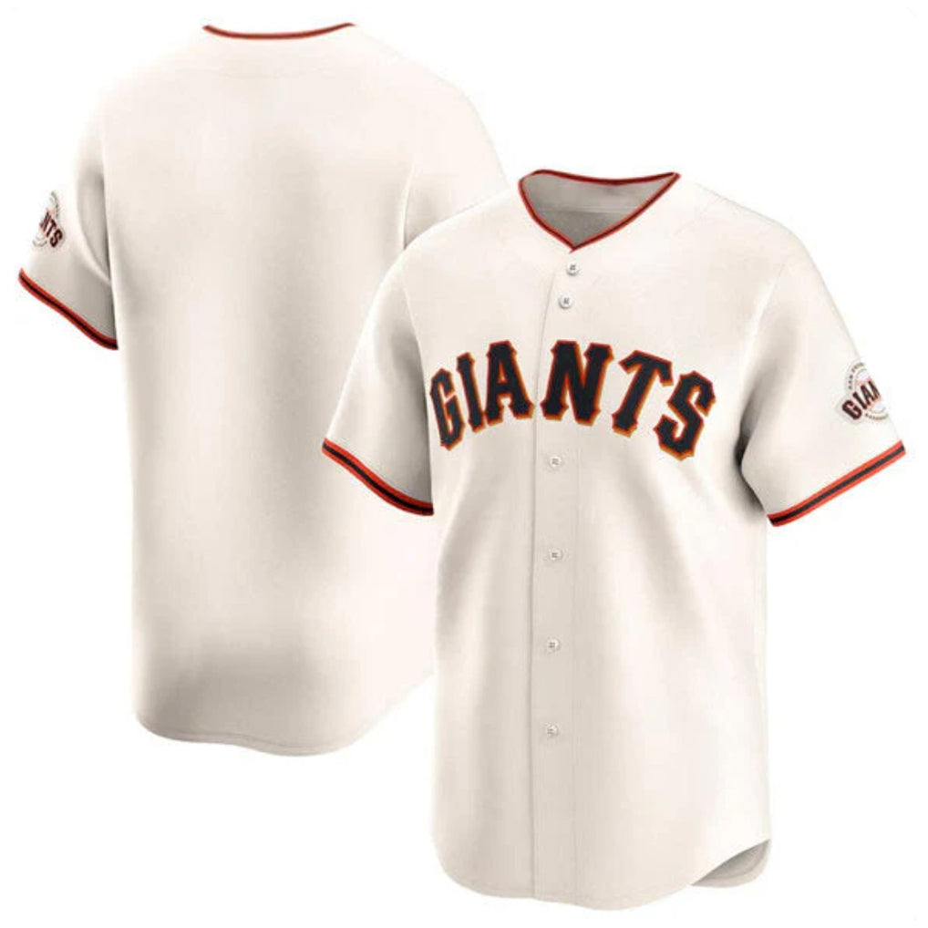 Kdoa SF.Giants ## Giants Blank Player Cream Home Limited Stitched Jerseys
