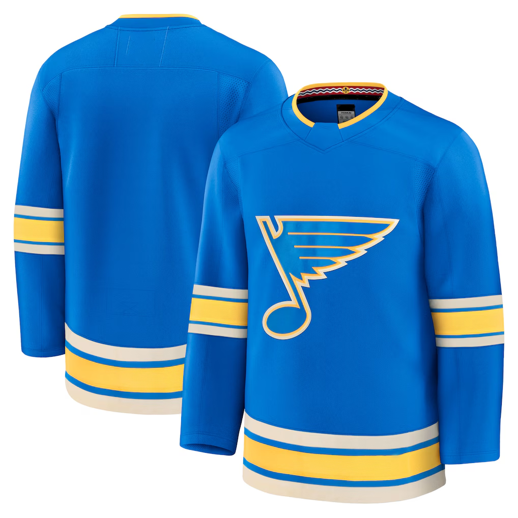 Kdoa St.L.Blues Blue Alternate Premium Jerseys