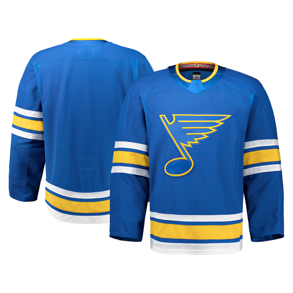 Kdoa St.L.Blues Blue Home Authentic Pro Jerseys