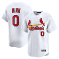 Kdoa St. Louis Cardinals #0 Masyn Winn Player White Home Limited Stitched Jerseys