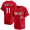 Kdoa St. Louis Cardinals #11 Victor Scott II Player Red City Connect Limited Stitched Jerseys