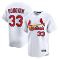 Kdoa St. Louis Cardinals #33 Brendan Donovan Player White Home Limited Stitched Jerseys