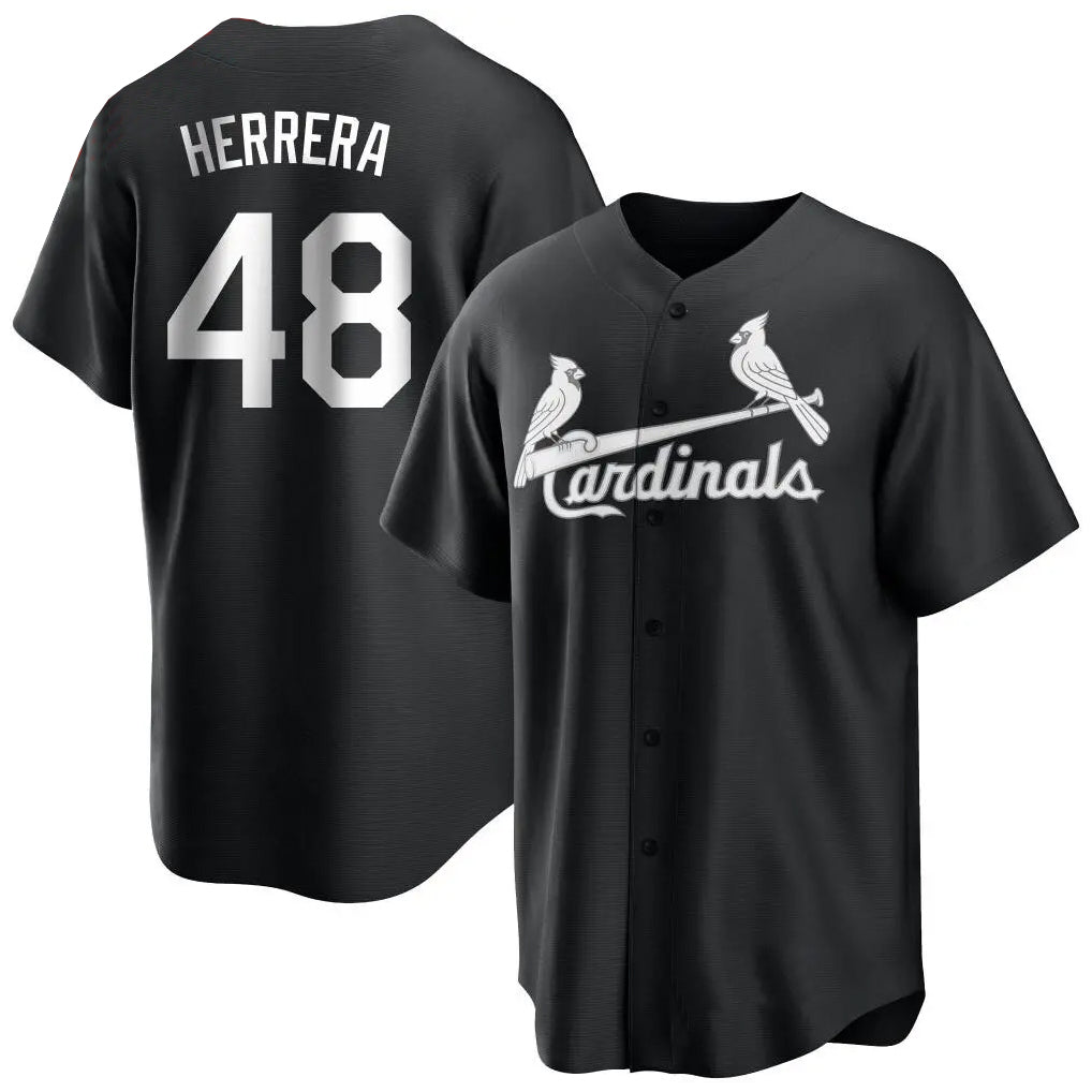 Kdoa St. Louis Cardinals #48 Ivan Herrera Player Black City Connect Home Limited Stitched Jerseys