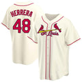 Kdoa St. Louis Cardinals #48 Ivan Herrera Player Cream Home Game Stitched Jerseys