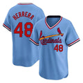Kdoa St. Louis Cardinals #48 Ivan Herrera Player Light Blue City Connect Home T-shirt Stitched Jerseys