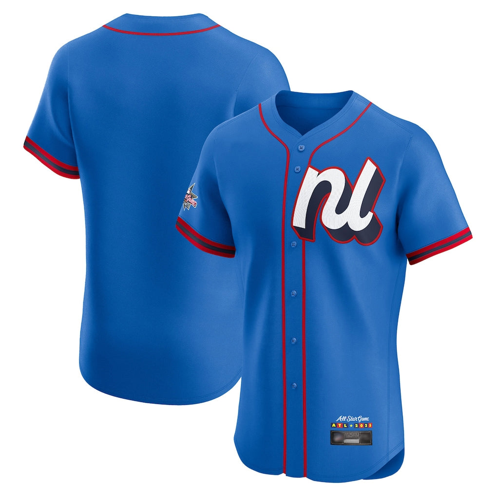 Kdoa St. Louis Cardinals Blank Player Blue National League All-Star Edition Elite Stitched Jerseys