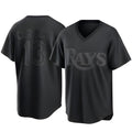 Kdoa TB.Rays #13 Junior Caminero Player Black Home Game Stitched Jerseys