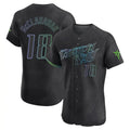 Kdoa TB.Rays #18 Shane McClanahan Player Black City Connect Home Limited Elite Stitched Jerseys