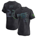 Kdoa TB.Rays #22 Griffin Jax Player Black City Connect Home Limited Elite Stitched Jerseys