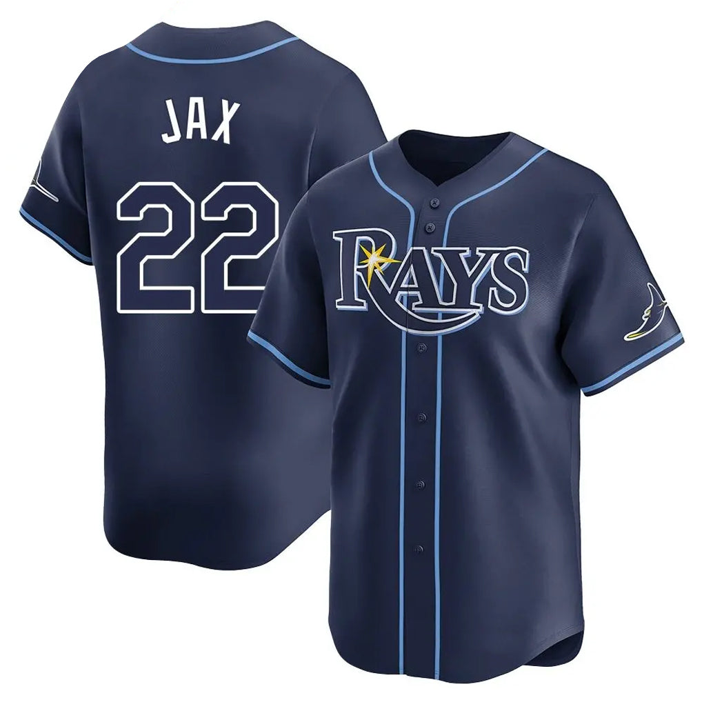 Kdoa TB.Rays #22 Griffin Jax Player Navy Home Limited Stitched Jerseys