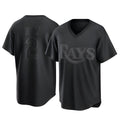 Kdoa TB.Rays #2 Yandy Diaz Player Black Home Game Stitched Jerseys