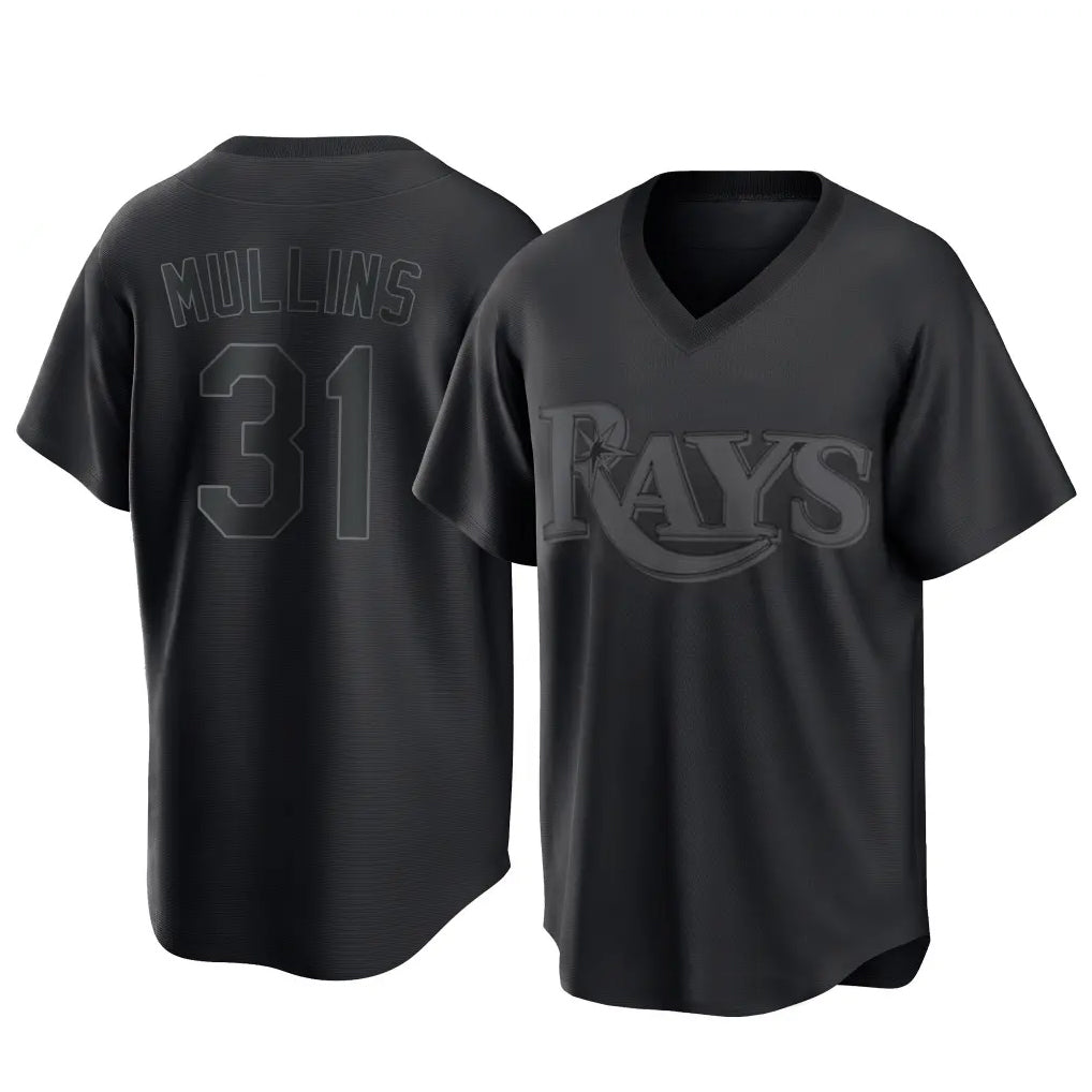 Kdoa TB.Rays #31 Cedric Mullins Player Black Home Game Stitched Jerseys