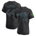 Kdoa TB.Rays #44 Ryan Pepiot Player Black City Connect Home Limited Elite Stitched Jerseys