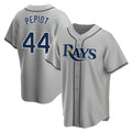 Kdoa TB.Rays #44 Ryan Pepiot Player Gray Home Game Stitched Jerseys