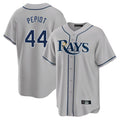 Kdoa TB.Rays #44 Ryan Pepiot Player Gray Home Limited Stitched Jerseys