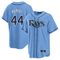 Kdoa TB.Rays #44 Ryan Pepiot Player Light Blue Home Limited Stitched Jerseys