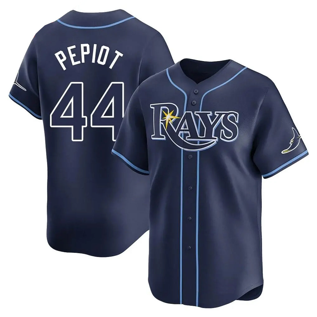 Kdoa TB.Rays #44 Ryan Pepiot Player Navy Home Limited Stitched Jerseys