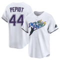 Kdoa TB.Rays #44 Ryan Pepiot Player White City Connect Home Stitched Jerseys