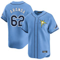 Kdoa TB.Rays #62 Jonathan Aranda Player Light Blue Home Limited Stitched Jerseys