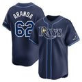 Kdoa TB.Rays #62 Jonathan Aranda Player Navy Home Limited Stitched Jerseys